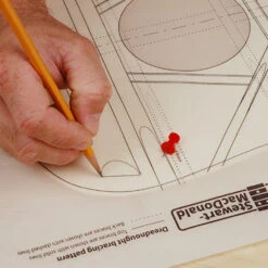 WoodStax Flamed Cherry Dreadnought Guitar Kit, Bolt-On Neck - 021 - StewMac -Luthier Tools Shop wgo5kv 05 plan 440