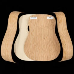 WoodStax Flame Cherry Dreadnought Kit, Bolt-On Neck - 029 - StewMac